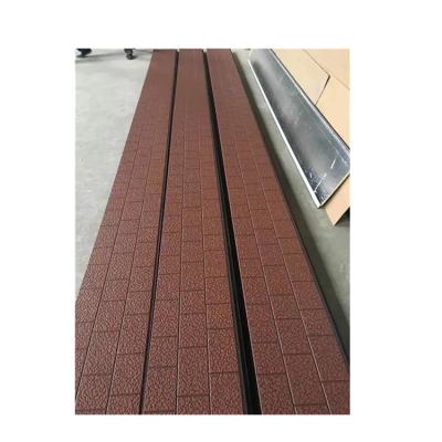 China Modern Fully Stocked Exterior Wall Moisture Proof Sandwich Panels Stone Pattern Metal Carved Board for sale