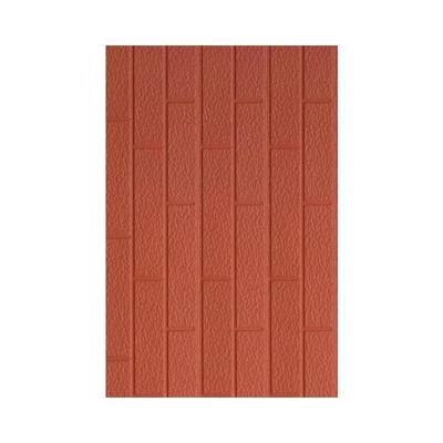 China Modern 2022 New Arrival Exterior Wall Sandwich Panel Standard Brick Pattern Metal Carved Board for sale