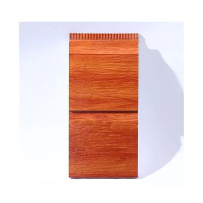 China Modern Direct Wholesale Natural Building Wallboard Pu Polyurethane Wood Grain Metal Carved Board for sale