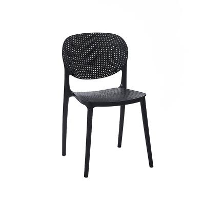 China China High Quality Manufacturers Cheap Colored PP Resaturant Coffee Home Plastic Stackable Dining Chair for sale