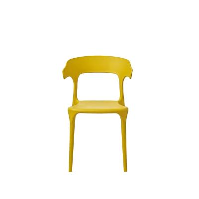 China High Quality Fashion Modern Design PP Plastic Creative Cafe Dining Chairs for sale