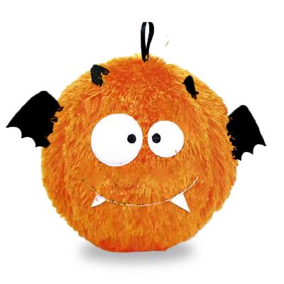 China 6'' PVC Inner Ball Red Fuzzy Bat Ideal for Halloween Decorations Inflatable Balloons for sale