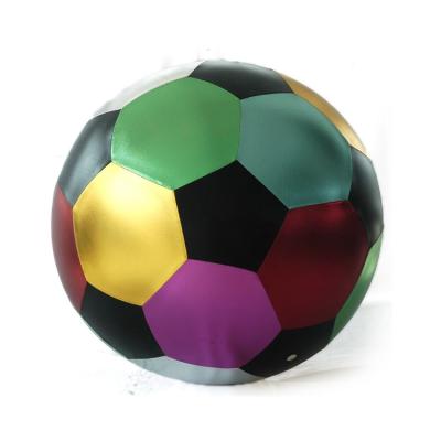 China Customized Diameter 60 Cm Fabric Cloth Toy Soccer Ball for sale