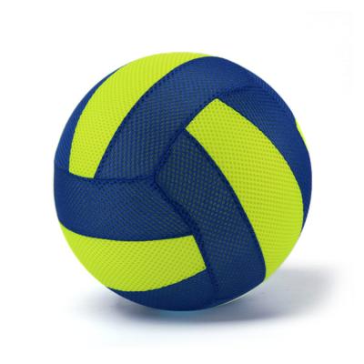 China Unisex 50cm Neon Mesh Inflatable Volleyball Cloth Toy Ball for Recreational Play for sale