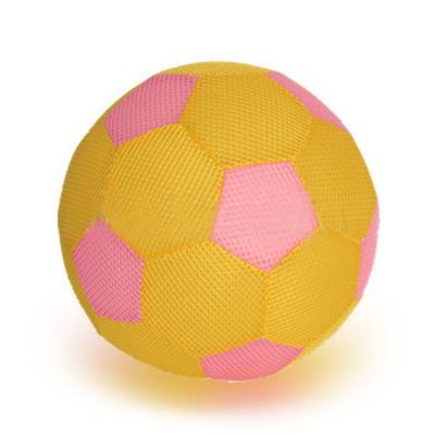 China Kids Ball Toy Pvc Air Mesh Football Ball Pvc Toys Cloth Soccer Ball 6'' to 40 for sale