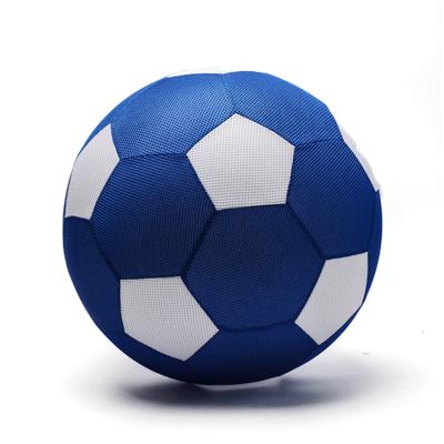 China Cloth Toy Ball Neon Customized 8.5 Inch Inflatable Mesh Football for sale