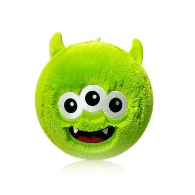 China Stress-Relieving 24 Inch Plush Ball Inflatable Fuzzy Toy with Polyester Material for sale