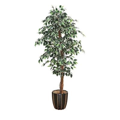 China Manufacturer Fake Ficus UV Resistance Chinese Bonsai Tree Ornamental Artificial Banyan Bonsai Tree for sale