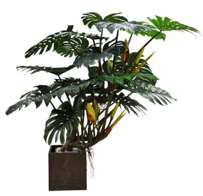 China High UV Resistance Faux Ornamental Tree Artificial Cordyline Fruticosa Tree For Indoor Display for sale