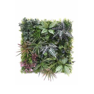 China Eco-friendly New Product Artificial Plant Wall Shrubs Panel For Garden Beautify for sale