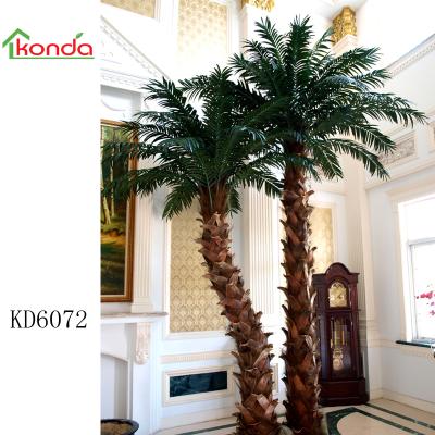 China Eco - Friendly Outdoor Indoor Decoration Large Artificial Palm Tree for sale