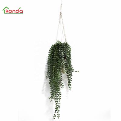 China Decoration New Arrival Anti-UV Plastic Hanging Artificial Plants for sale