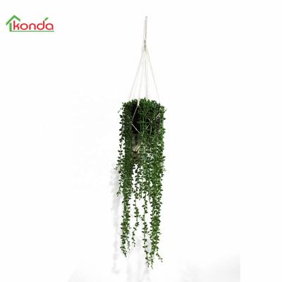 China Hand-Made, Environmentally Friendly Decoration Artificial Plant Rattan Hanging Potted Plants for sale