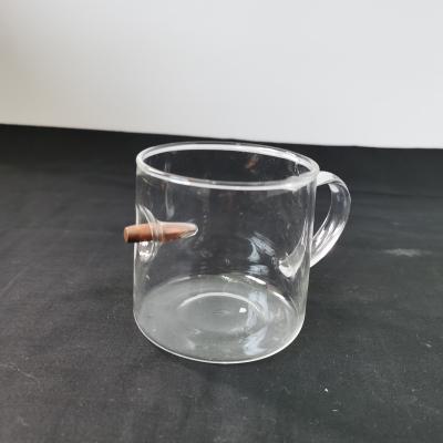 China Unique China Bullet Glass Mug for sale