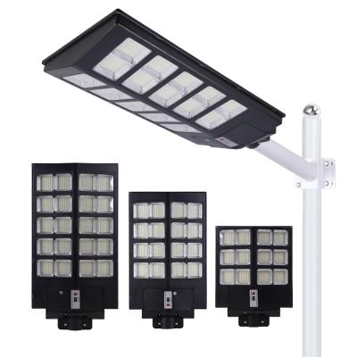 China ROAD Factory Price Outdoor Waterproof IP65 Integrated Smd List 200w 300w 400w All In One Led Solar Street Light for sale