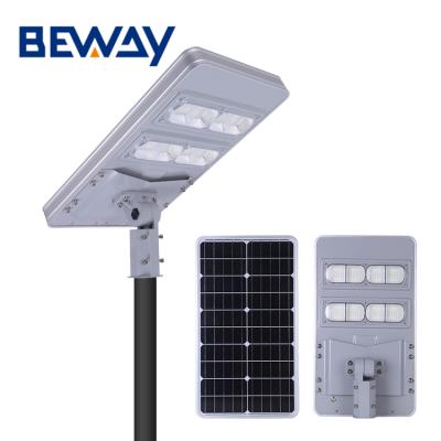 China ROAD IP65 waterproof aluminum outdoor 50w 100w 150w 200w all in one solar street light price list for sale