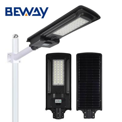 China Promotional Road Outlet Ip65 Outdoor Waterproof 100watt 200watt All In One Led Solar Street Light for sale