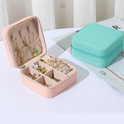 China Jewelry box box/earring/accessory box/jewelry bead/box SH003 simple and convenient jewelry box ring jewelry box travel home storage box stud necklace ring box of storage in for sale