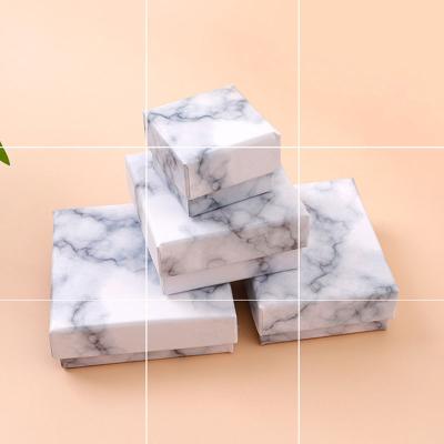 China Jewelry Box/Earring Box/Accessories Box/Jewelry Bead/Ring Box SH009 Marble Sky And Cover Gift Box Necklace Earrings Jewelry Box Gift Box earth for the friend for sale