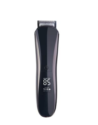 China Household 6 in 1 Waterproof Ear Trimmer Nose Trimmer Wireless USB Rechargeable LCD Display Rechargeable for sale