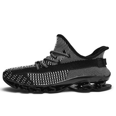 China New Summer Shoes Shock-absorbent Blade Men's Breathable Fabric Shoes Casual Sports Shoes Spring 2020 Wild for sale