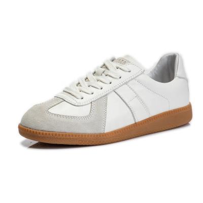 China Fashion First Tend Flat Casual Shoes Women's Shoes Women's Shoes Cowhide Leather Small White Sports Shoes for sale