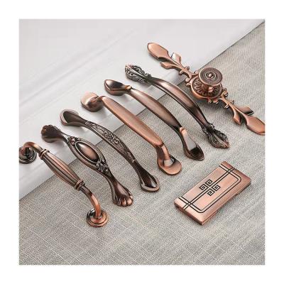 China Good Quality Modern Hot Selling Simple Modern Aluminum Alloy Door Cabinet Handle Furniture Handles for sale