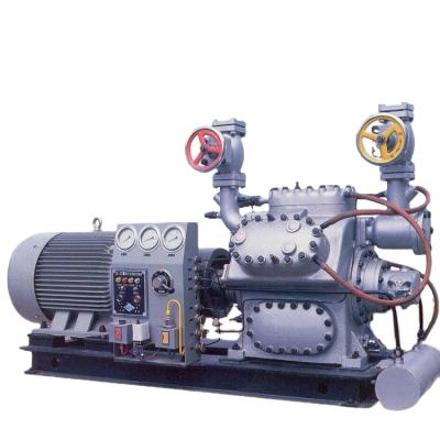 China Construction worksÂ   100 Series Reciprocating Ammonia Refrigeration Compressor Unit 6AW10 for sale