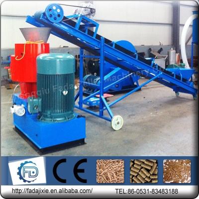 China Double Ring-die Pellet Mill Vertical Ring Die 500 Pellet Machine Zhangqiu for sale