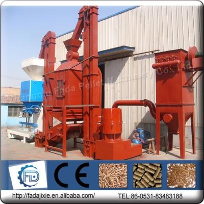 China 2017 Factory Price Full Automatic Industrial CE Certificated Complete Wood Pellet Production Line / Pellet Making Machine Price 1500-2000kg/h for sale