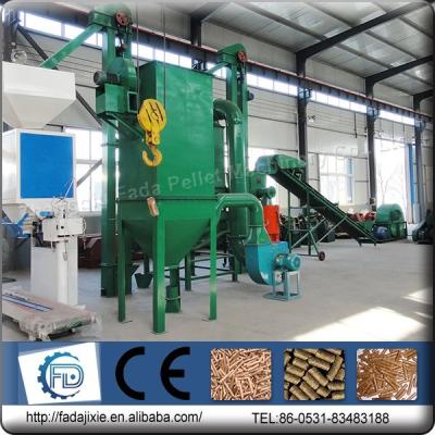 China Vertical Double Ring-Die Pellet Mill CE Approved Complete Wood Pellet Machine Production Line Best Selling Products for sale