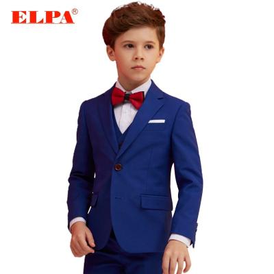 China Eco-Friendly/No Pilling ELPA Ready Made Silm Designer Boys Coat Pant Suits Wedding Suits for sale