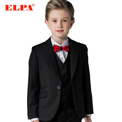 China Anti-wrinkle ; Who respects the environment; NO--Pilling Husky ELPA Designer Formal 3 Piece Kids Boys Suit Set Boys Dress School Uniform for sale