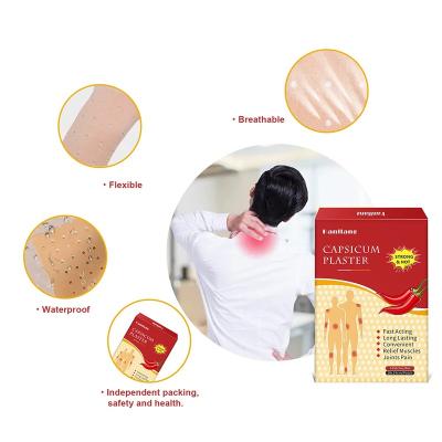 China Free Sample Convenient Joint Pain Patches Effective Pain Relief Patch Pepper Plaster for sale