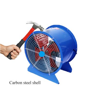 China Construction Work Breeding Factory Greenhouse Chicken Farm Pig Farm 220v Cylinder Pipe Cylinder Pipe Tube 220v Industrial AC Cooling Axial Fans for sale