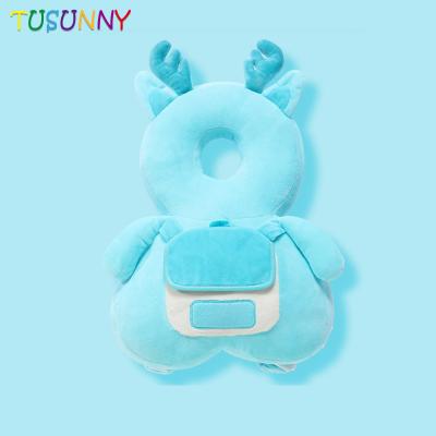 China 2021 Baby Pillow New Arrivals Rest Breathable Summer Protector Anti-fall Pad Cushion Baby Head Walker for sale