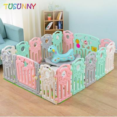 China 2021 Kids Baby Modern Playpen Yards Foldable Baby Playpen Baby Playpens Fence For Indoor Playground for sale