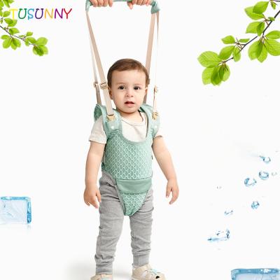 China Terylene Safety Baby Walking Learning Auxiliary Adjustable Portable Baby Walking Harness for sale