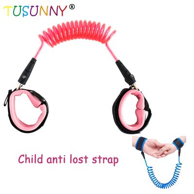 China PU+Steel wire+Cotton Fabric Child Safety Anti Lost Wristband Anti Lost Link Amazon Hot Sale Baby Lost Wristband Wholesale for sale