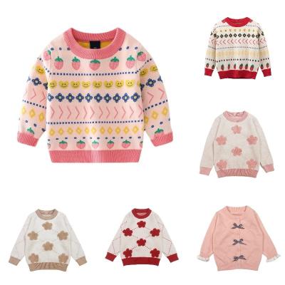 China New Viable Wholesale Children's Girls' Autumn Winter Fashion Sweater Beautiful for sale