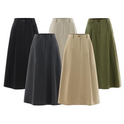 China Wholesale Breathable High Exposure Female Large Size Thin Waist Loose Skirt for sale