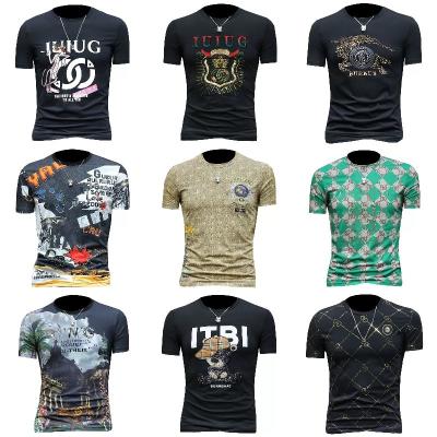 China wholesale New Fashion High Quality Street Anti-wrinkle Summer T-shirt Casual Men's T-shirt for sale