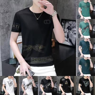 China New Anti-wrinkle Summer Embroidered Men's Breathable PoloT Shirt Made In China for sale