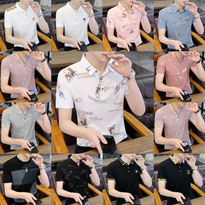 China Anti-wrinkle manufacturers direct cotton casual men's polo shirt for sale