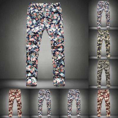 China High Quality Printing Men's Street Anti-wrinkle Fashion Casual Pants for sale