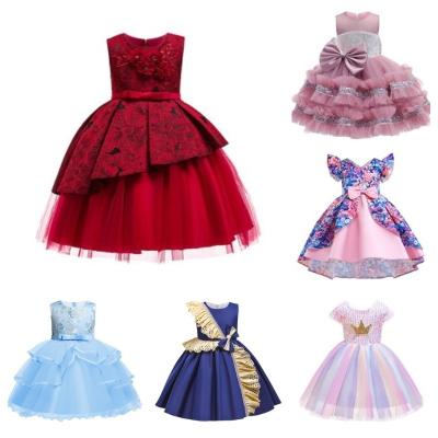 China Anti-wrinkle factory direct sales of the latest children's wear design children's wear fashion girls formal skirt for sale