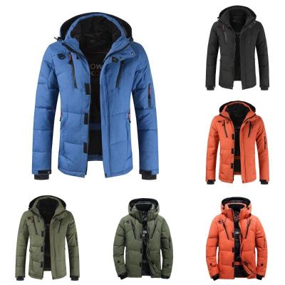 China Factory Wholesale Men's Winter Anti-wrinkle Warm Cotton-padded Coat Jacket Men Down Jacket Cotton for sale