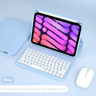 China Capacitive Tablet Keyboard Case For iPad Air 5 Air 4 10.9 inch For iPad Pro 11 Inch 2021 Case With 10 Inch Wireless Keyboard And Mouse for sale