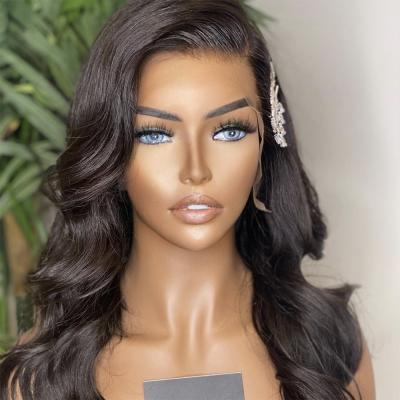 China Wholesale Body Wave Human Hair Wigs Natural Color Body Wave With Full Lace High Quality Wig For Black Women for sale