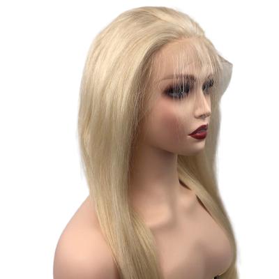 China Silky Straight Virgin Hair Wigs 613 Body Wave Wig 150% Lace Front Wig 13x4 613 Blonde Hair Wig For Black Women for sale